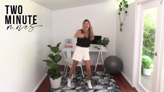 2 Minute Cardio Energizer Workou...